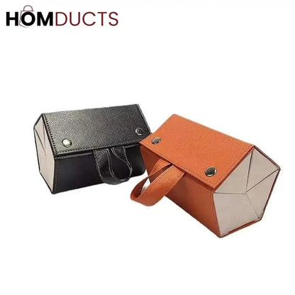 Leather Sun Glasses Organizer