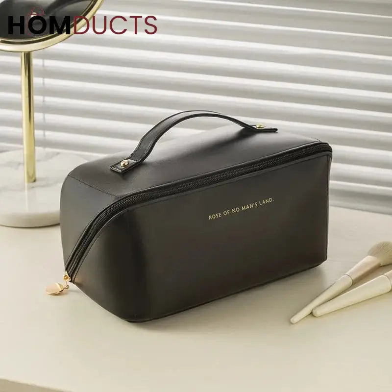 Leather Travel Cosmetic Organizer