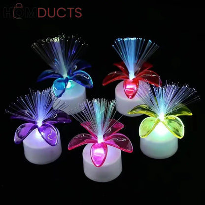 LED Candle Rose Night Light