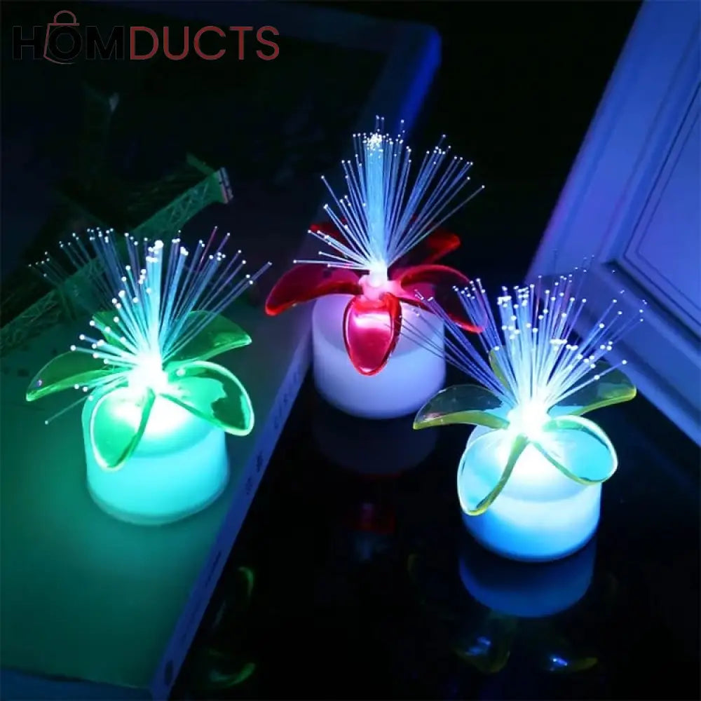 LED Candle Rose Night Light