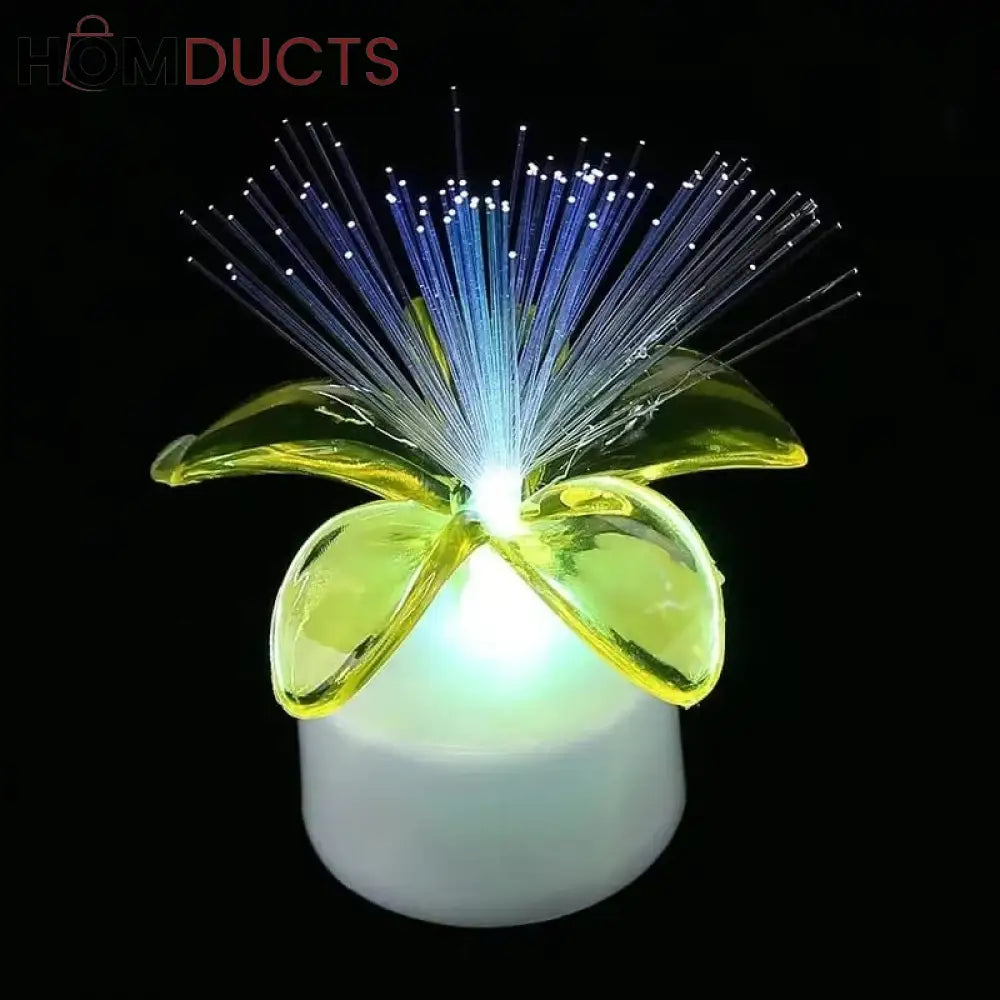 LED Candle Rose Night Light