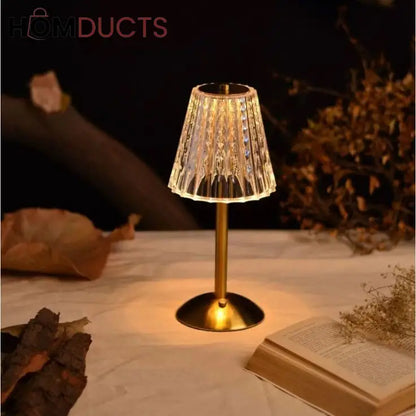 Led Crystal Table Lamp