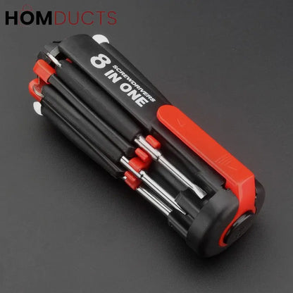 Led Screw Driver (8 in 1)