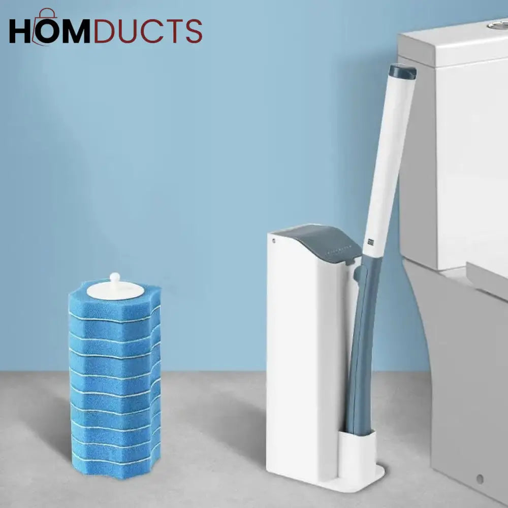 Long Handle Toilet Brush With Disposable Replacement