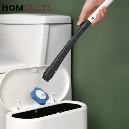 Long Handle Toilet Brush With Disposable Replacement