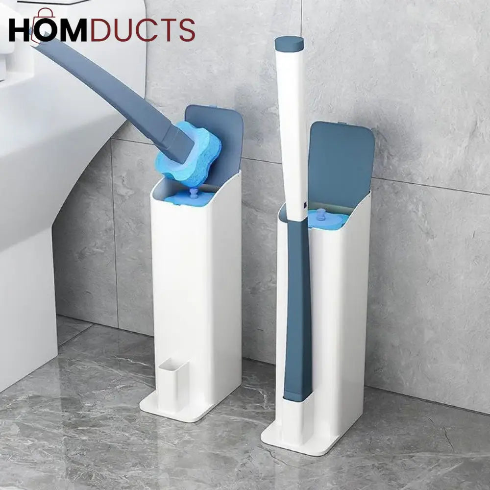 Long Handle Toilet Brush With Disposable Replacement