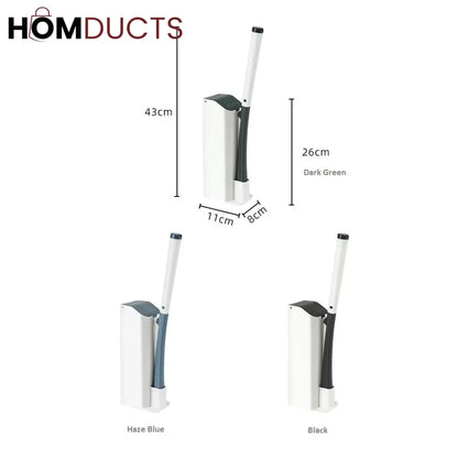 Long Handle Toilet Brush With Disposable Replacement