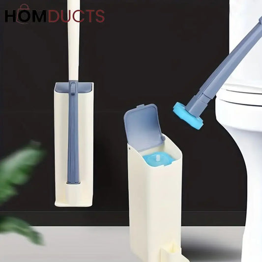 Long Handle Toilet Brush With Disposable Replacement