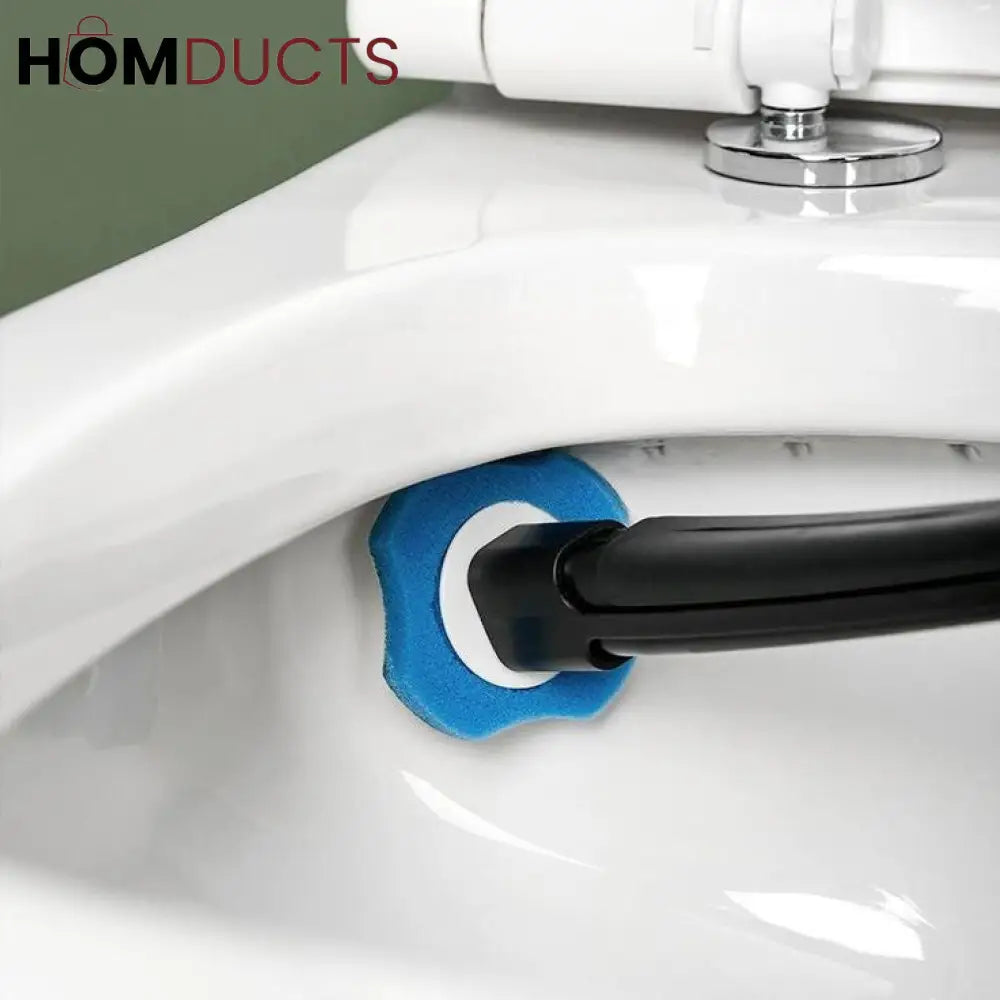 Long Handle Toilet Brush With Disposable Replacement