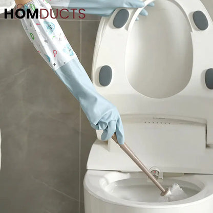 Long Size Silicone Dishwashing Gloves