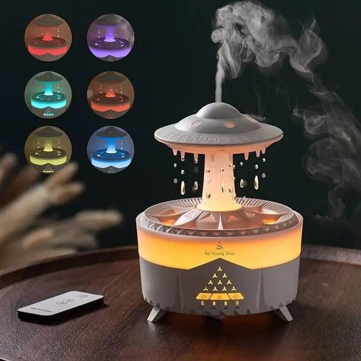 Luxurious Moisturizing Essential Oils Rain Cloud Humidifier