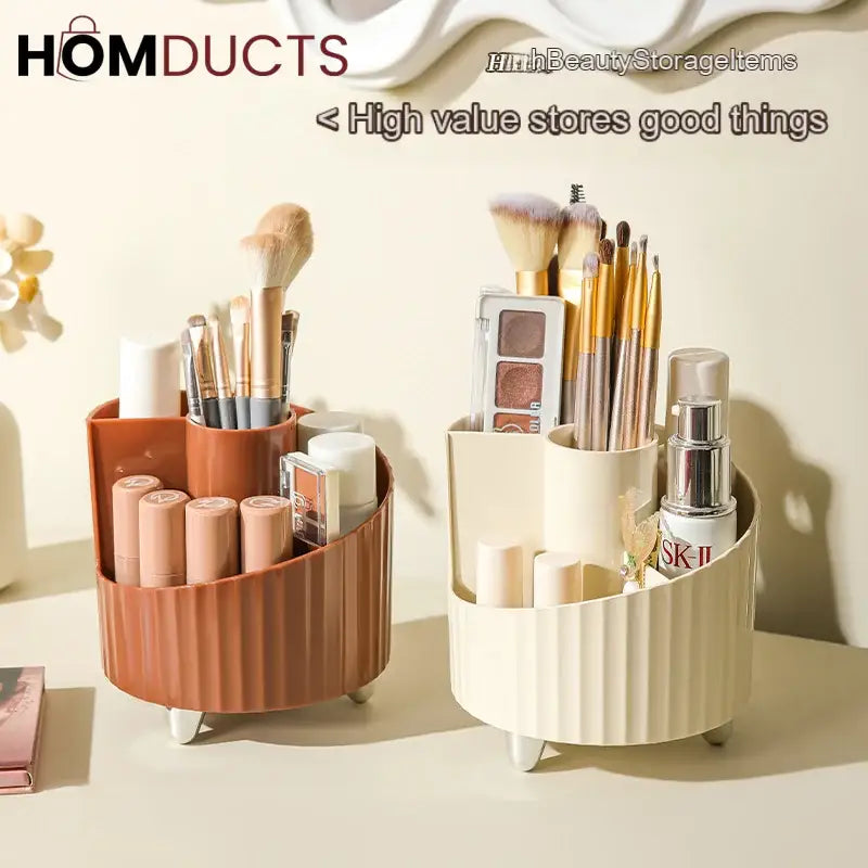 luxurious Spacious Makeup Brush Organizer