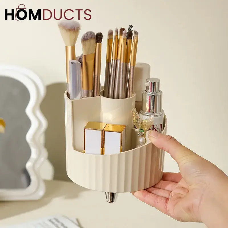luxurious Spacious Makeup Brush Organizer