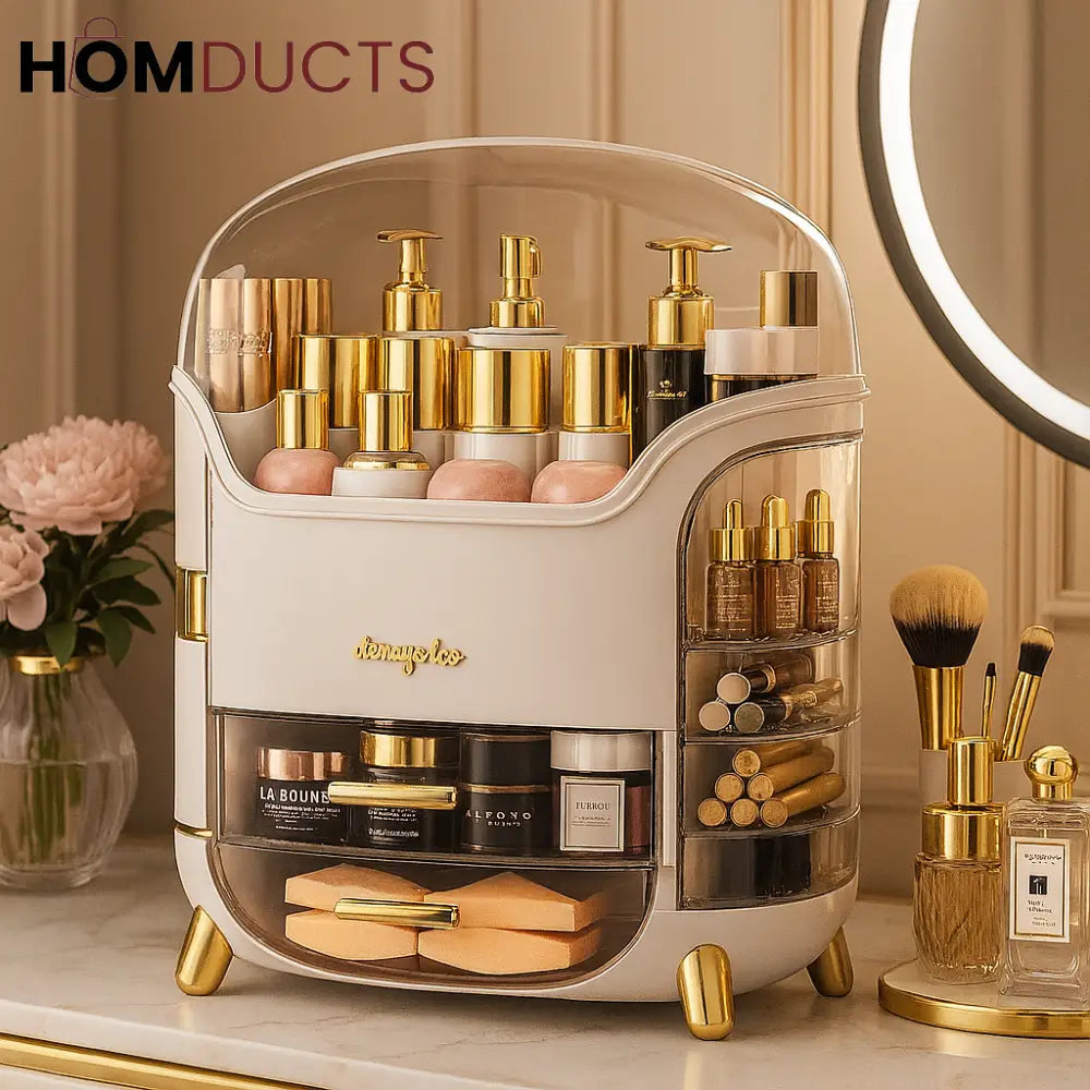 Luxury Cosmetic Organizer (Large Capacity)