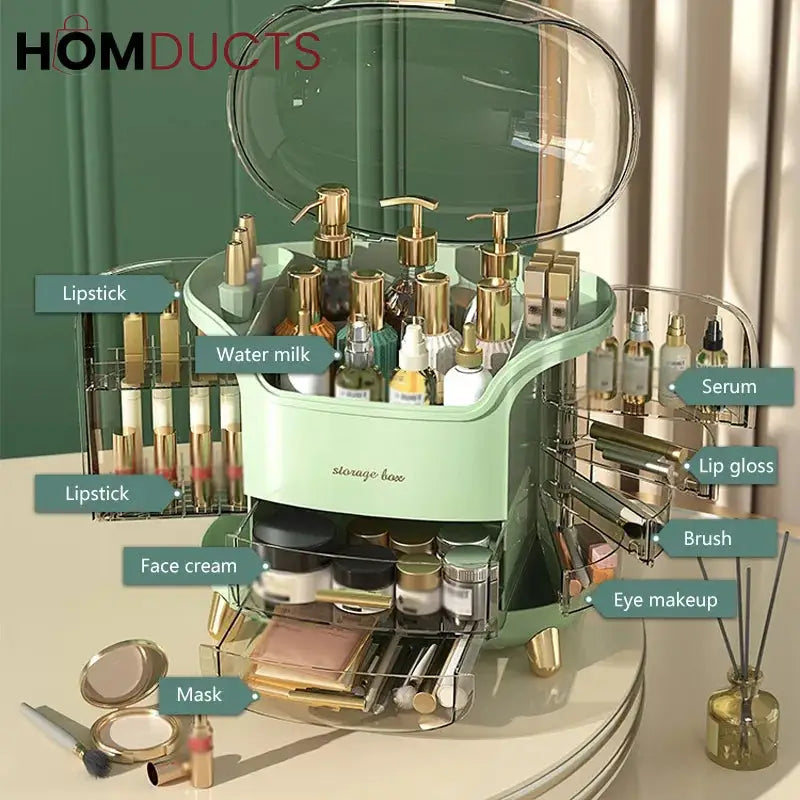 Luxury Cosmetic Organizer (Large Capacity)
