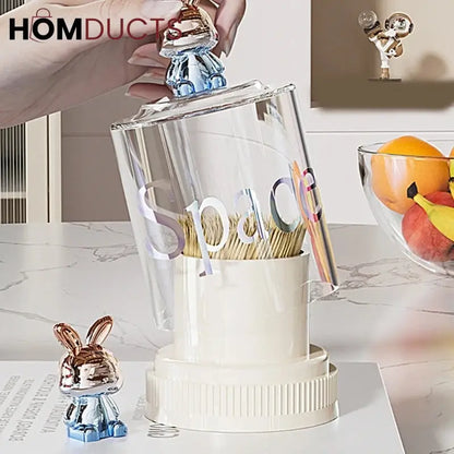 Luxury Cotton Swab And Multipurpose Holder