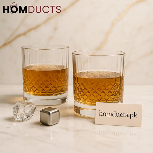 Luxury Crystal Glass Set – 6 Pcs, 315ml