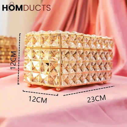 Luxury Crystal Lipstick Organizer