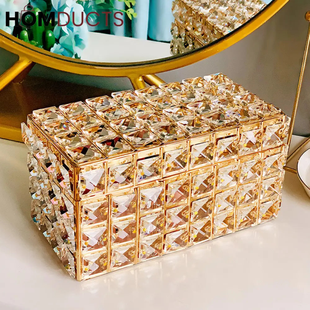 Luxury Crystal Lipstick Organizer