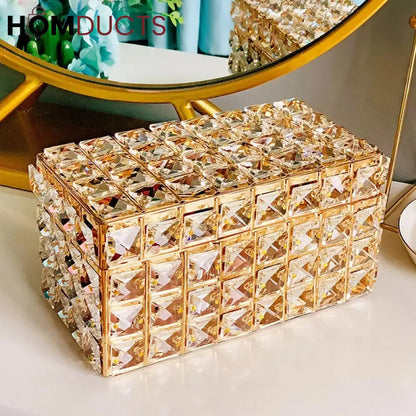 Luxury Crystal Lipstick Organizer