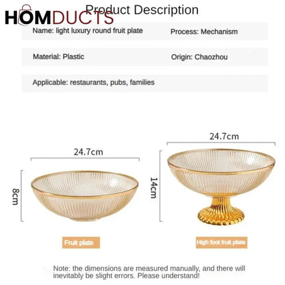 Luxury Fruit And Serving Tray