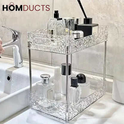 Luxury Glacier Perfume And Cosmetic Stand