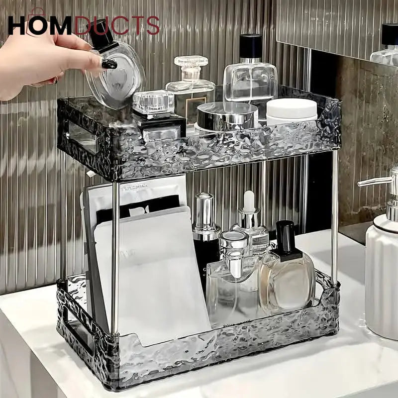 Luxury Glacier Perfume And Cosmetic Stand