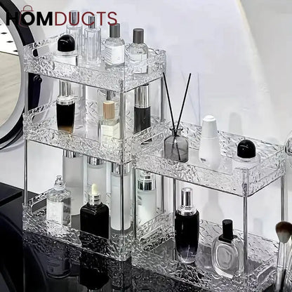 Luxury Glacier Perfume And Cosmetic Stand