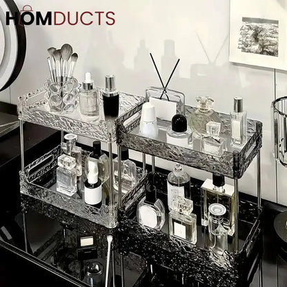 Luxury Glacier Perfume And Cosmetic Stand