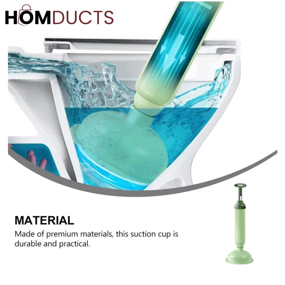 Luxury High-Pressure Toilet Plunger – Powerful Clog Remover for Easy Drain Cleaning