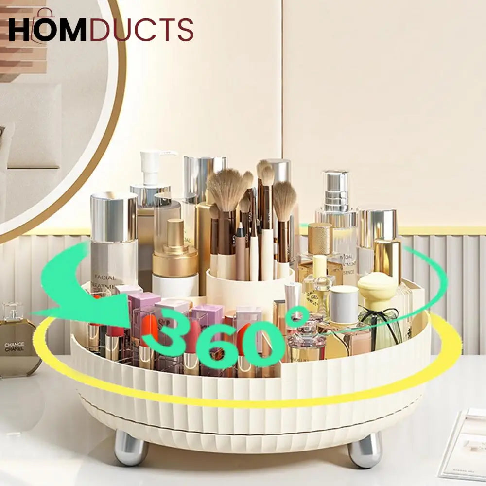 Luxury Rotating Cosmetic Organizer
