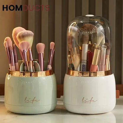 Luxury Rotating Makeup Brush Organiser