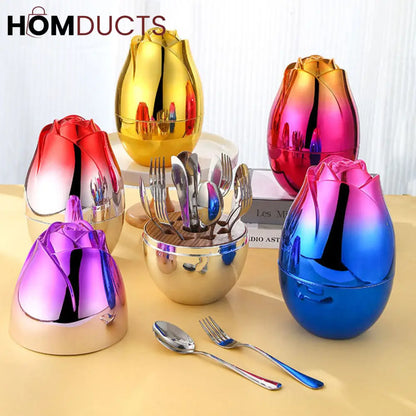 Luxury Tableware Fork And Spoon Set