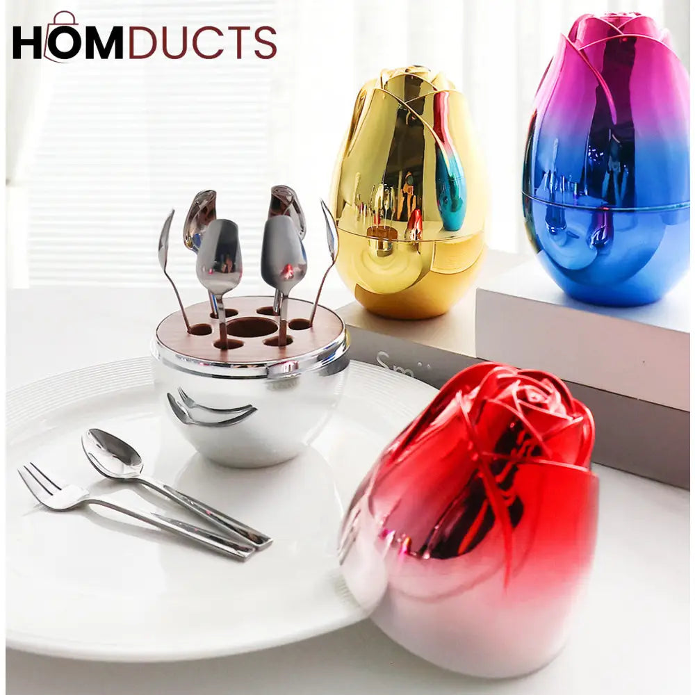 Luxury Tableware Fork And Spoon Set