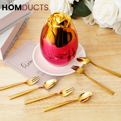 Luxury Tableware Fork And Spoon Set