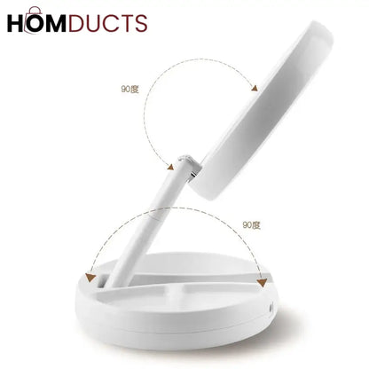 Magnifying Table Top Led Mirror