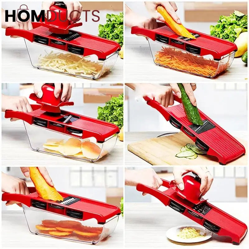 Mandoline 6in1 Vegetable Grater
