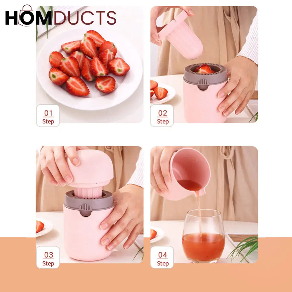 Manual Portable Citrus Juicer