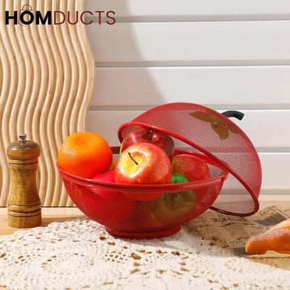 Mesh Fruit Storage Basket - Keep Fruit Fresh & Pest-Free