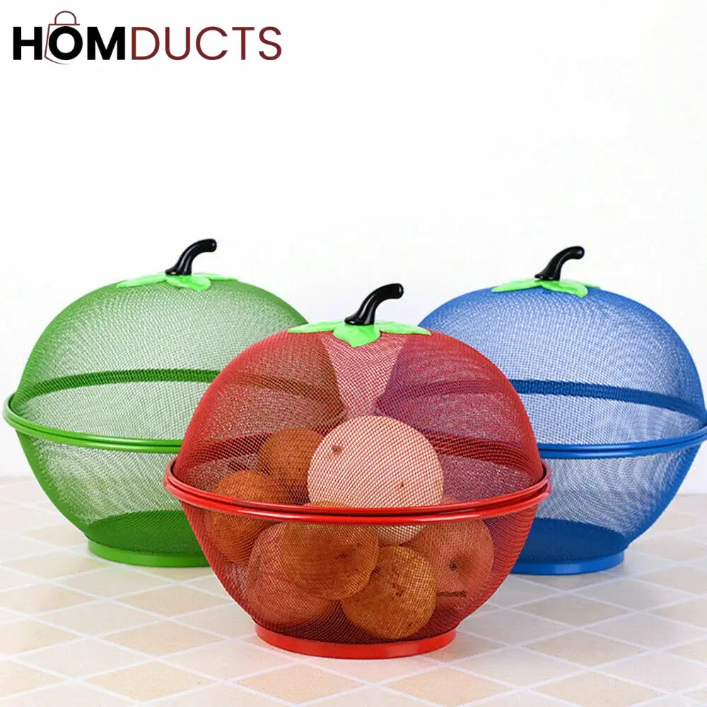 Mesh Fruit Storage Basket - Keep Fruit Fresh & Pest-Free