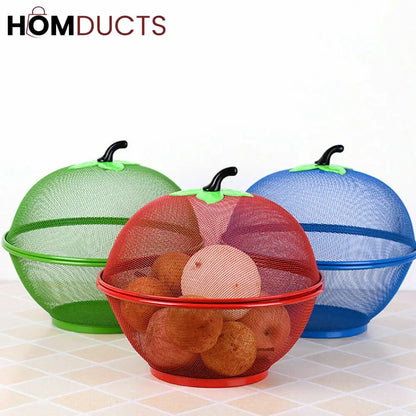 Mesh Fruit Storage Basket - Keep Fruit Fresh & Pest-Free