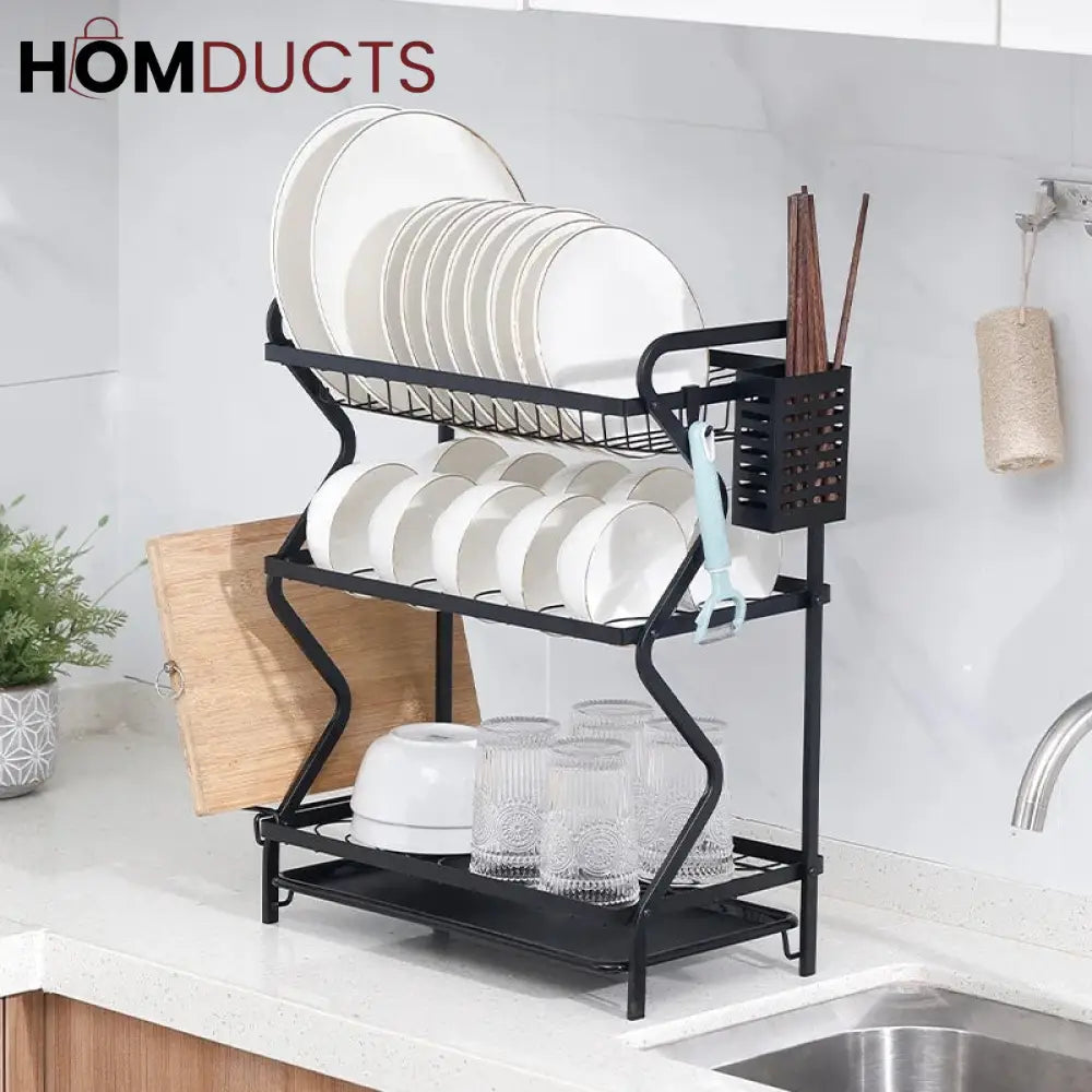 Metal Dish Drain Rack