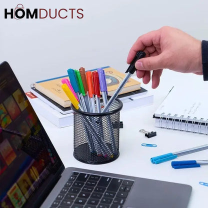 Metal Mesh Pen Holder