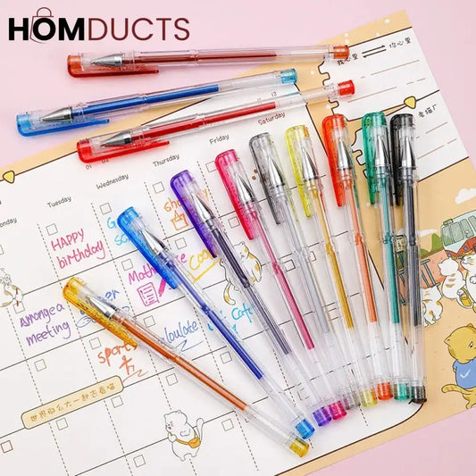 Metallic Ink Pen Set (6pcs)