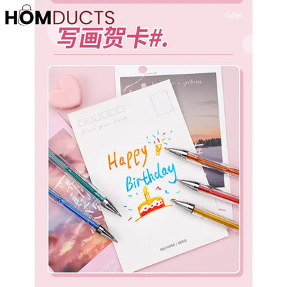 Metallic Ink Pen Set (6pcs)