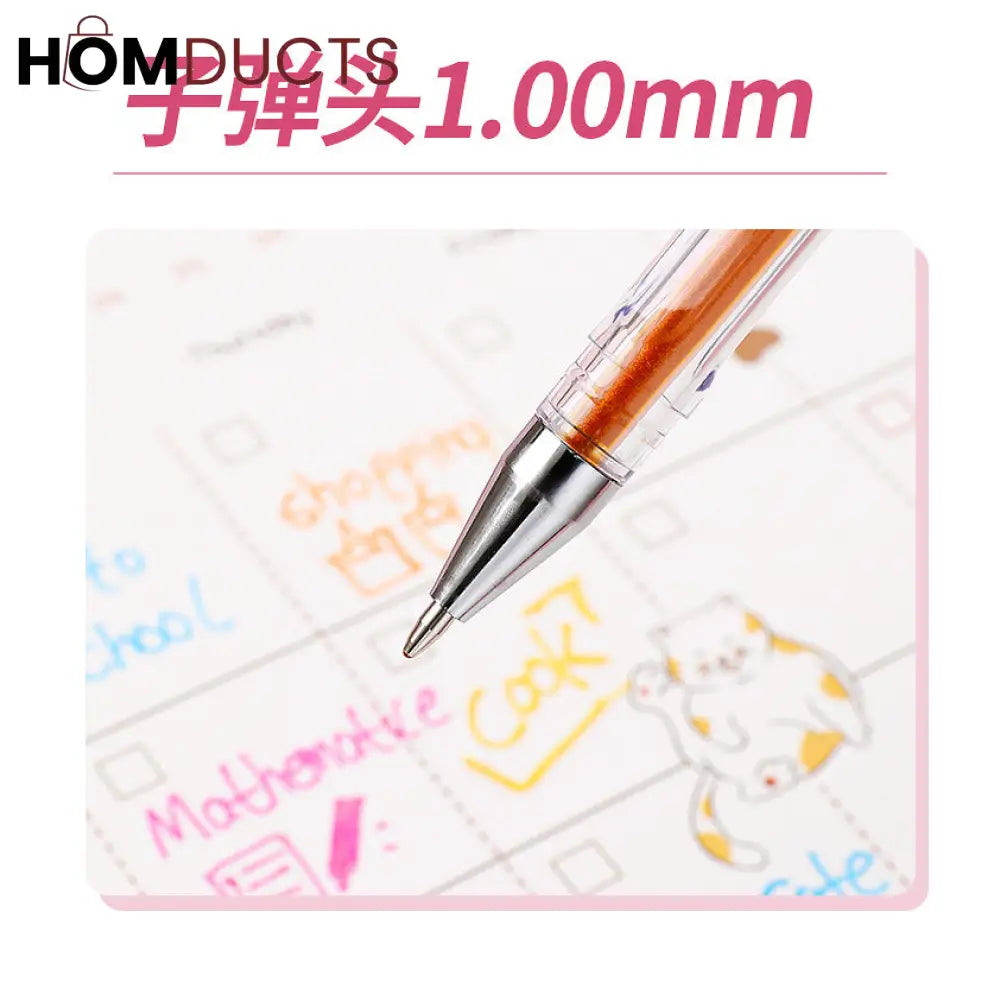 Metallic Ink Pen Set (6pcs)