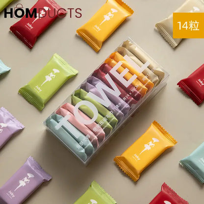 Mini Compressed Magic Towels – Portable Expanding Disposable Face Towels for Travel, Camping & Skincare