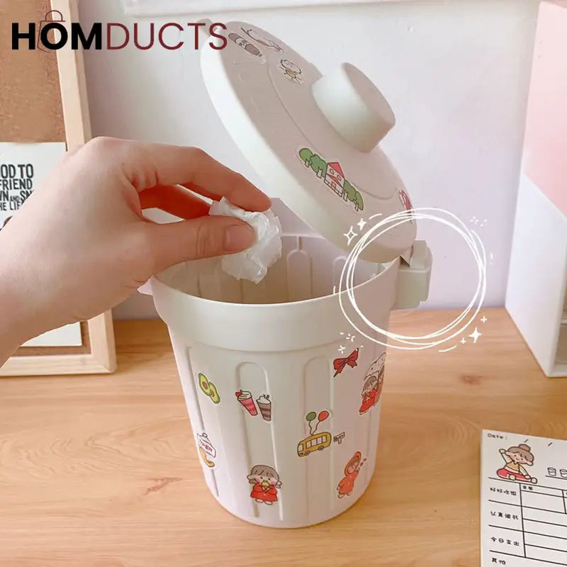 Mini Desktop Waste bin