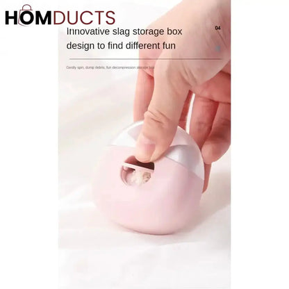 Mini Electric Nail Trimmer & Polisher with Light - Low Noise, Portable Nail Clippers for Babies, Adults, and Professional Manicure