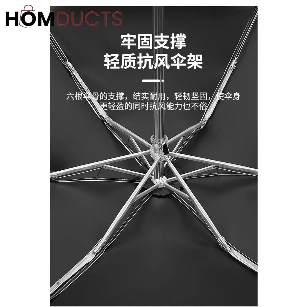 Mini Folding Umbrella With UV Protection